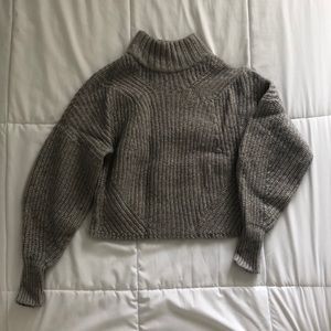 Knit turtle neck sweater